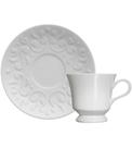 Xicara 80ml Avulsa Para Café Com Pires Tassel Porcelana Germer
