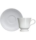 Xícara 80ml Avulsa Para Café Cottage com Pires Porcelana Germer