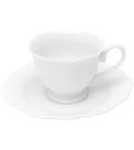 Xicara Avulsa 80ml Para Café Porcelana Maldivas Branco