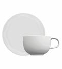 Xicara Avulsa Para Café 100ml Com Pires Shell Porcelana Germer