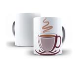Xícara Branca Porcelana Café/Coffee + Caixinha