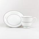 Xícara Café Com Pires 60 ml Porcelana Schmidt - Dec. Martha