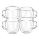 Xícara Café Expresso Vidro Borossilicato Fundo Duplo Térmica 110ml
