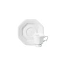Xícara Cafezinho 8 Linha Prisma Branco Porcelana Schmidt