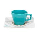 Xicara Cafezinho Quartier Domo Oxford Porcelana 75ml