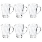 Xícara Caneca Diamante Barista 210ml 6 Peças