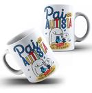 Xícara Caneca Personalizada Porcelana Personalizada Mãe Pai de Autista Campanha abril Azul MD3