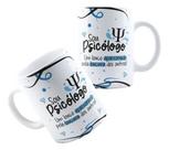 Xícara Caneca Personalizada Porcelana Profissão Psicologia Psicológo Psicológa MD2