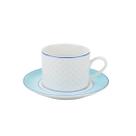 Xícara Chá Com Pires 200ml Porcelana Schmidt - Dec. Maitê 2264