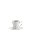 Xícara com pires de cafe luxi palace 100 ml/12,5 cm porcelana caixa com 6 pecas