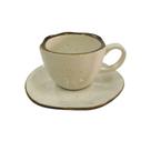 Xícara de Café Com Pires 75ml Porcelana Maresia - Oxford