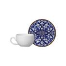 Xícara de Café com Pires Coimbra 80ml - Allenza Xícara de Café com Pires Coimbra 80ml - Allenza