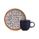 Xícara De Café Com Pires Coup New Asteca 97mL Porto Brasil