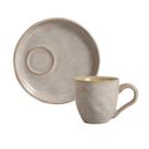 Xícara De Café Com Pires Descentralizado Bio Latte 70Ml Porto Brasil