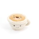 Xícara de café de cappuccino de pelúcia RECUR de pelúcia de 20 cm