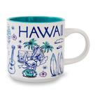 Xícara de café Disney Lilo & Stitch Hawaii Stacking 380 ml