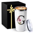Xícara de café isolada MNZZ 590ml Caneca de viagem em aço inoxidável