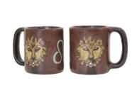 Xícara de café Mara Stoneware Collection 480 ml Leo The Lion