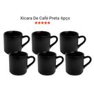 Xicara de cafezinho e chá jogo em porcelana conjunto com 6 peças