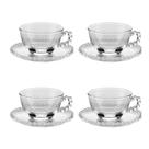 Xicara de Chá Pearl Bolinhas 180ml 8 Peças - Wolff