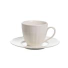 Xícara de Chá Perle 190ml em Porcelana New Bone China para Mesa Posta Branco L'Hermitage Xícara de Chá Perle 190ml em Porcelana New Bone China para Mesa Posta Branco L'Hermitage