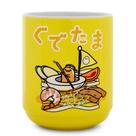 Xícara de chá Silver Buffalo Sanrio Gudetama Sailing On Ramen 270 ml