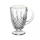 Xícara de Cristal Ecológico Diamante com Fio de Ouro 150ml - Lyor Xícara de Cristal Ecológico Diamante com Fio de Ouro 150ml - Lyor