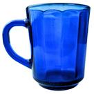 Xícara de Vidro para Chá e Café 230ml Azul - Central Astral