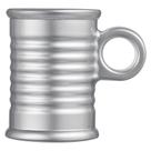 Xícara de Vidro Prata Elegante Luminarc Para Café Capuccino