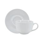 Xicara Jumbo com Pires 345 ml Porcelana Schmidt - Mod. Sofia