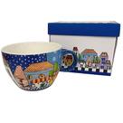 Xícara Jumbo Egan Italy Paese Mio 460ml Azul: O Charme do Design Italiano em Porcelana