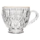 Xícara Lile com Fio de Ouro Lyor 80ml Cristal