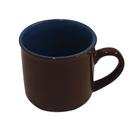 Xícara para Café Harmonie em Cerâmica Marrom/Azul Royal 90ml - Dynasty