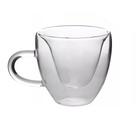 Xícara para Café Parede Dupla Boro Formato Coração 140ml
