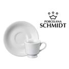 Xícara para Chá com Pires Itamaraty 200 ml - Porcelana Schmidt