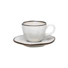 Xícara Pequena Cafezinho 75 ml com Pires Ryo Maresia Oxford