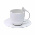 Xícara Porcelana para café com pires Birds Wolff 85ml Xícara Porcelana para café com pires Birds Wolff 85ml