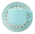 Xícaras Artesanal C/ Pires 200ml Oxford Porcelana Lançamento