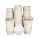 Xícaras de café compostáveis certificadas Living Balance 473mL 75P