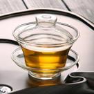 Xícaras de chá de café tigela de vidro resistente ao calor conjunto de chá de kung fu chinês acessórios para cerimônia de chá xícara de chá