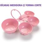 Xícaras Medidoras Com Forma Corte 2 em 1