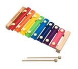 Xilofone Brinquedo Infantil 8 notas Aluminio Ondulado 5510 - Liverpool