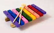 Xilofone Infantil De Madeira C 8 Notas Teclas Colorida P2115 Xilofone Infantil De Madeira C 8 Notas Teclas Colorida P2115