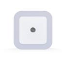 XINWEI Luz Nocturna LED Cuadrada Inteligente con Atenuación Automática 0.5W, Paquete de 6