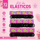 Xuxinha Elástica para Cabelo Importado Linha Tecido Preto Macia e Resistente 72 Unidades Xuxinha Elástica para Cabelo Importado Linha Tecido Preto Macia e Resistente 72 Unidades