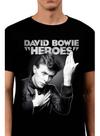 Xx Camiseta David Bowie Heroes Of0223 Consulado Do Rock