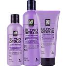 Yamá Blond Repair - Kit Iluminador Cabelos Loiros Trio (3 Produtos)