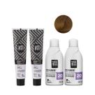 Yamá Color Nano Infusion 7.0 Loiro Médio + OX 20V 100ml - 2 Unidades Cada