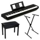 Yamaha P-45 Piano Digital 88 Teclas com Suporte e Banco