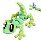Yaozyety Lagarto Articulado Impresso em 3D com Ímãs Verde Yaozyety Lagarto Articulado Impresso em 3D com Ímãs Verde